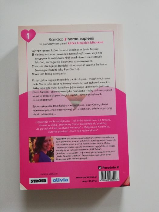 Seria Kółko Singielek Miejskich - Penny Reid, tomy 1-2, jak nowe