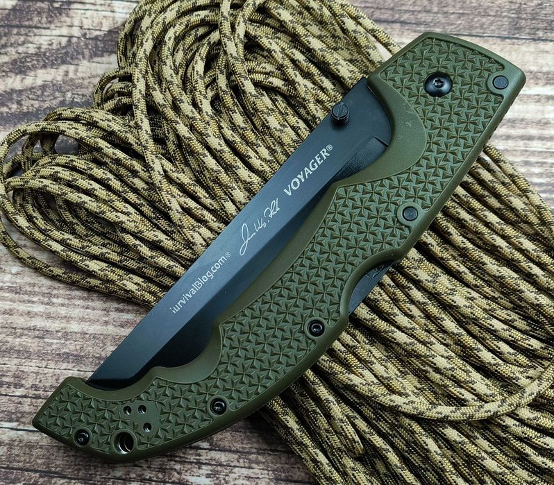 Брелок EDC фолдер Cold Steel Rawles Voyager XL Tanto