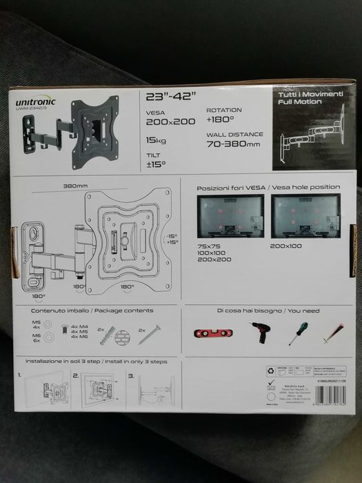 Suporte tv 23 a 42 polegadas