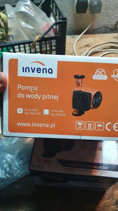 Pompa wody pitnej INVENA RS25/4G