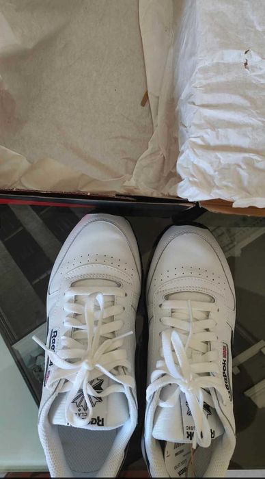 Tênis Reebok brancos 38,5