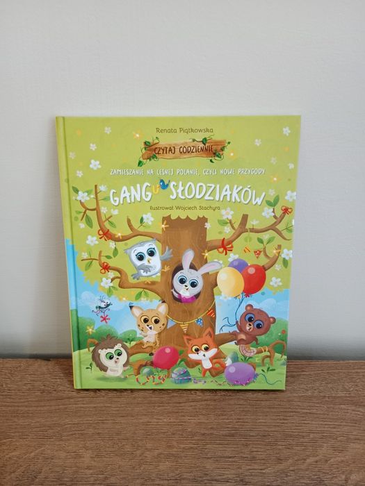 Książka dla dzieci z ilustracjami gang słodziaków
