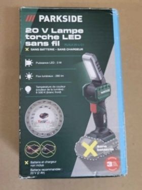 Lanterna bateria 20v Parkside