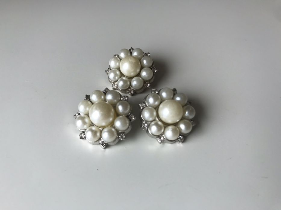 3 botões estilo vintage (25mm)