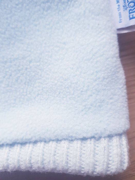 Zimowe ocieplane czapka z kominem dziewczęca marki Frozen Anna