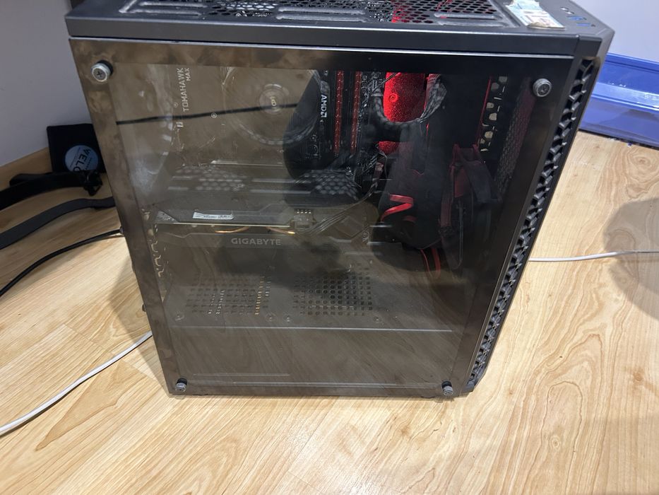 MOCNY ZESTAW gamingowy z monitorem