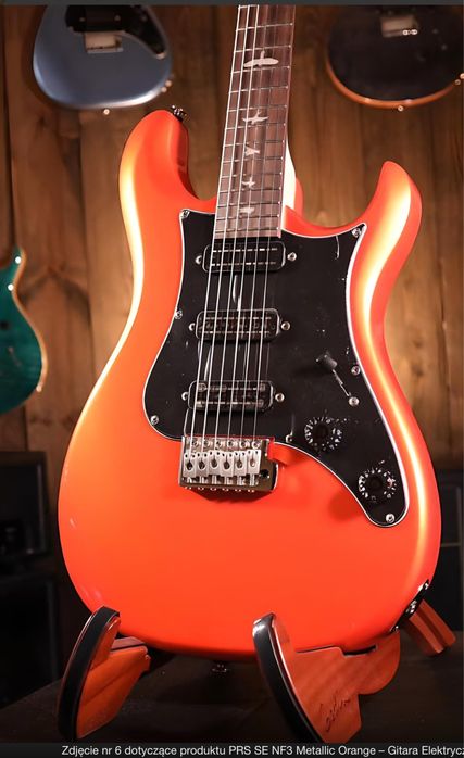 PRS SE NF3 Maple Metallic Orange