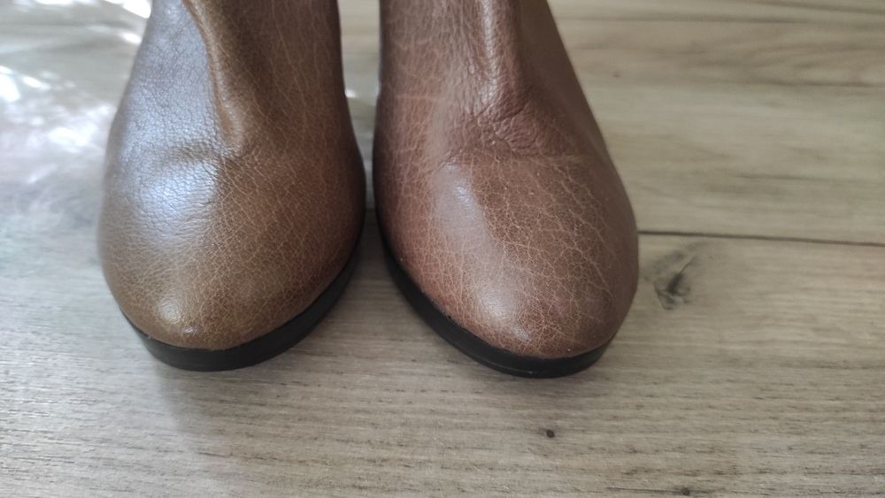 Черевики Zign натуральна шкіра Ботильйони