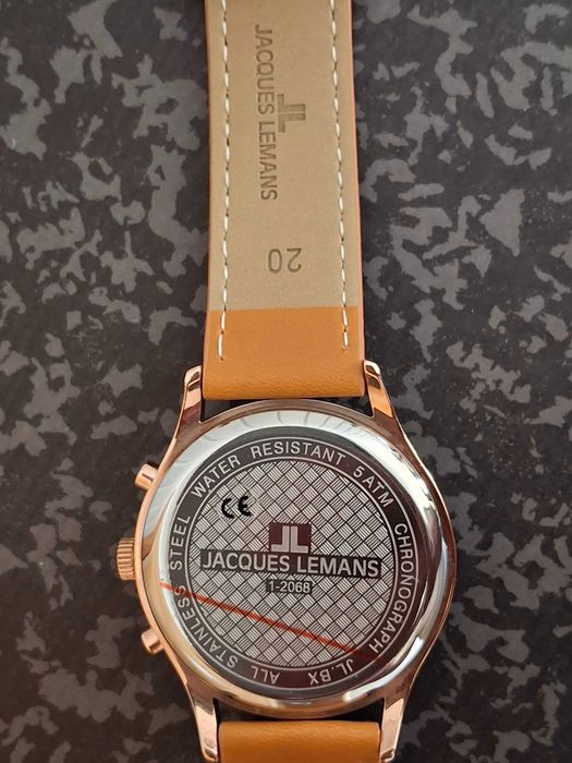 Relógio Jacques Lemans Cronógrafo 41mm