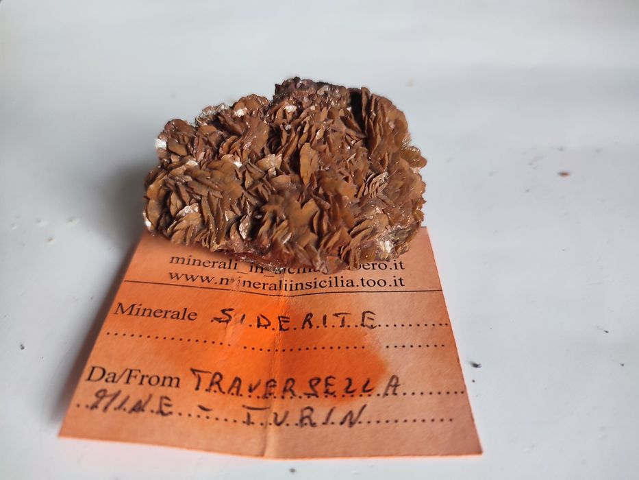 Minerais de coleção Siderite