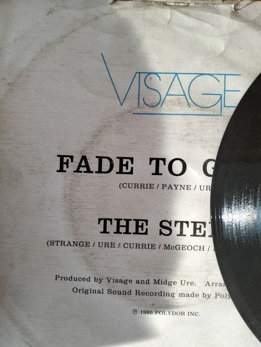 Disco de vinil single Visage