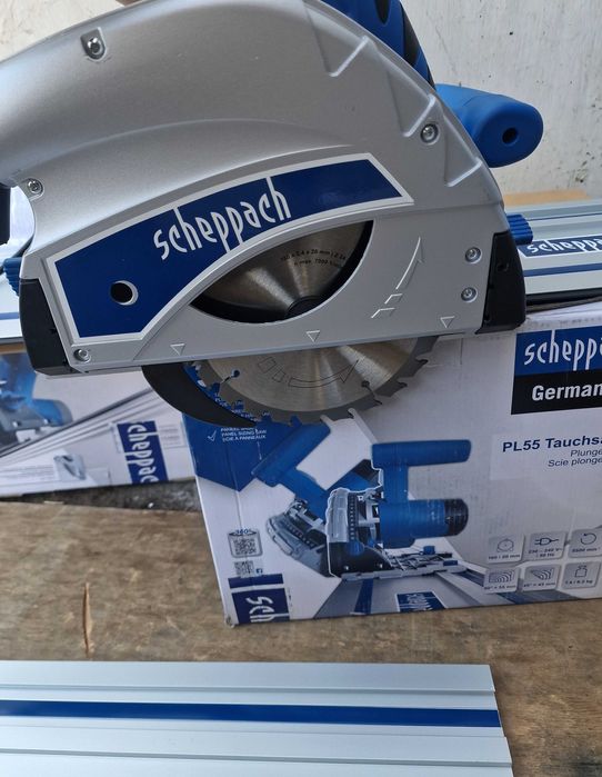 Дискова погружна пила 3в1  Scheppach PL55 1200Вт 160мм. (з Німеччини)