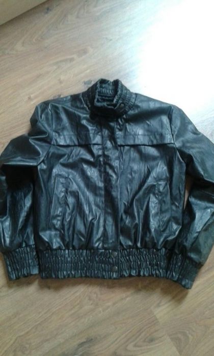 Zara Basic nowa kurtka skórzana r.L