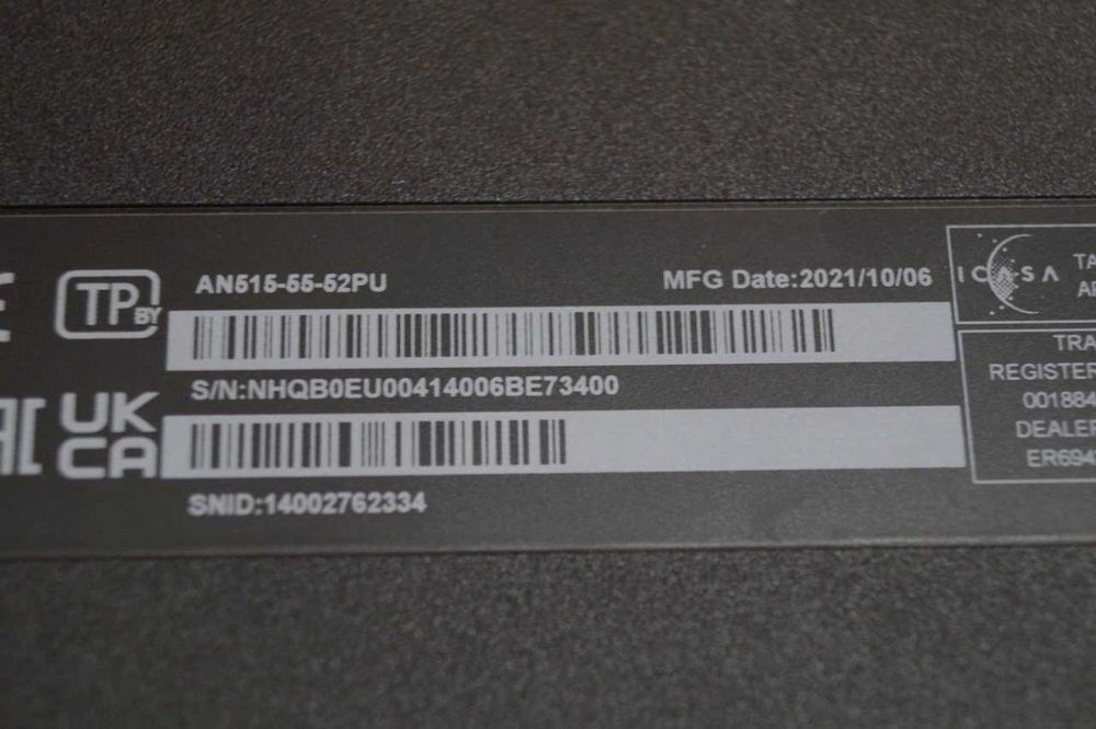 ГАРАНТІЯ Acer (IPS 144 Гц/Core i5-10300H/RAM 8/SSD 256/RTX 3050)TVOYO