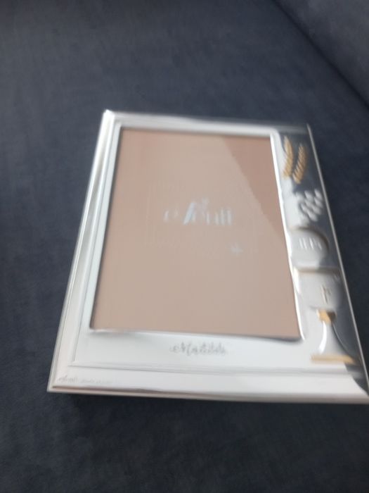 Moldura Comunhão PRATA - MATILDE