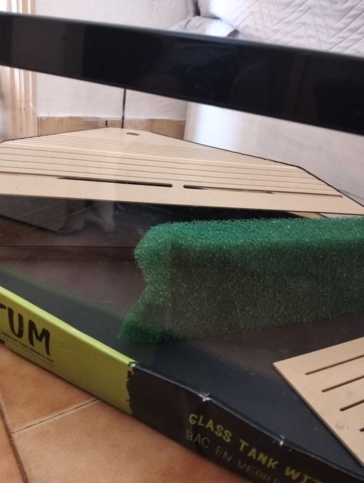 Terrário Tortum para semi aquáticos