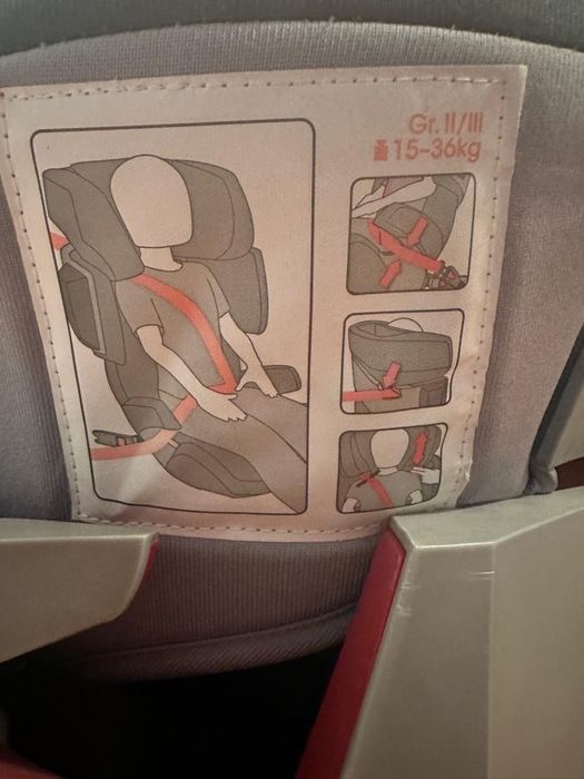 Автокрісло дитяче Cybex Pallas-Fix група I-III, 9-36 кг Pure Black