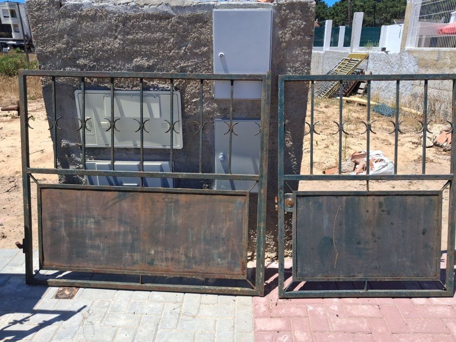 Portao garagem + entrada