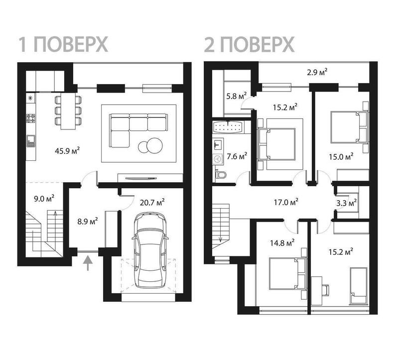Дом по адресу ул. Антонова (площадь 170 м²) - Atlanta.ua - фото 8
