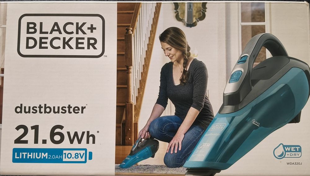 Пилосос ручний BLACK+DECKER 2 в 1