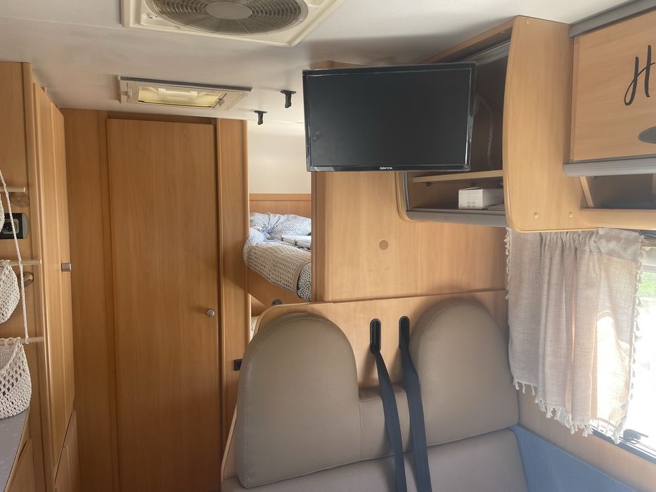 Autocaravana fiat ducato 2.3 (2004) 6 lugares