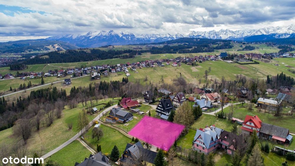 Działka budowlana Bukowina Tatrzańska Rusiński Wierch Zakopane Białka