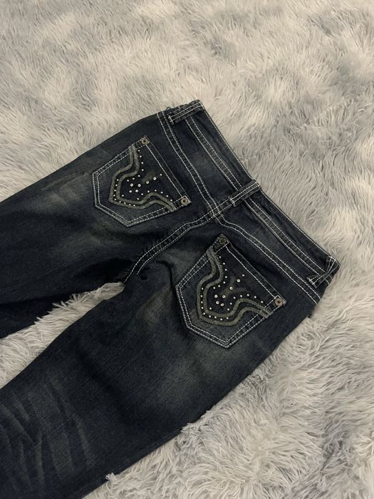 Nn faded bootcut/flared jeans(archive,swear london)