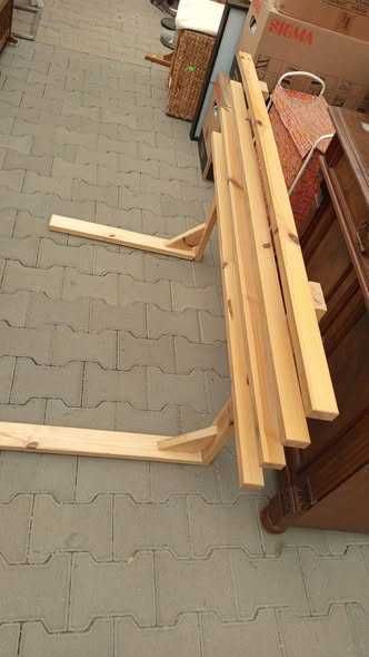 Półka ,stojak do własnej aranżacji wys 70cm szer 136cm.