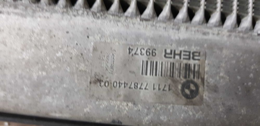 Zestaw chłodnic wody klimy oleju BMW E60 525d 530d