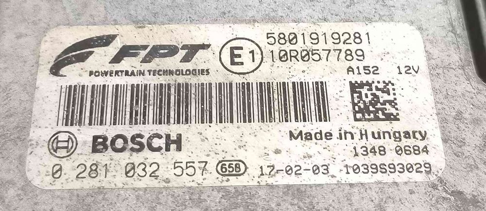 Centralina Motor / ECU 5801919281 - IVECO DAILY VI Autocarro