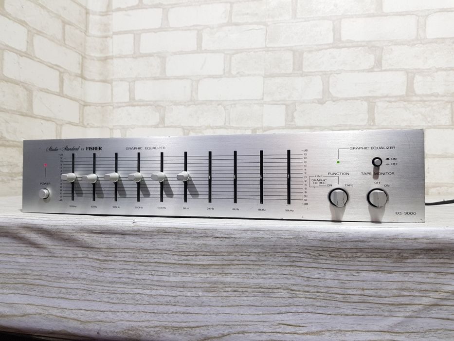 Еквалайзер FISHER EQ-3000, 10 смуг, б/у з Німеччини