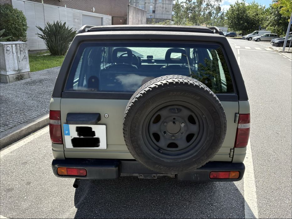 Opel frontera 2.8 motor isuzu - descapotavel