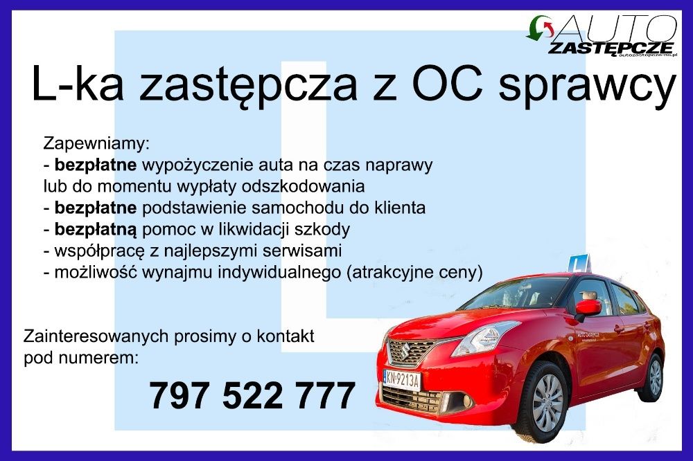 Nauka jazdy z OC zastępcza L Fabia