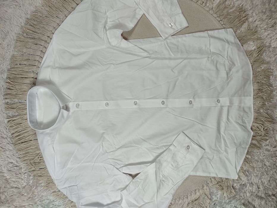 Nowa elegancka galowa koszula z długim rękawem 164-170 apel