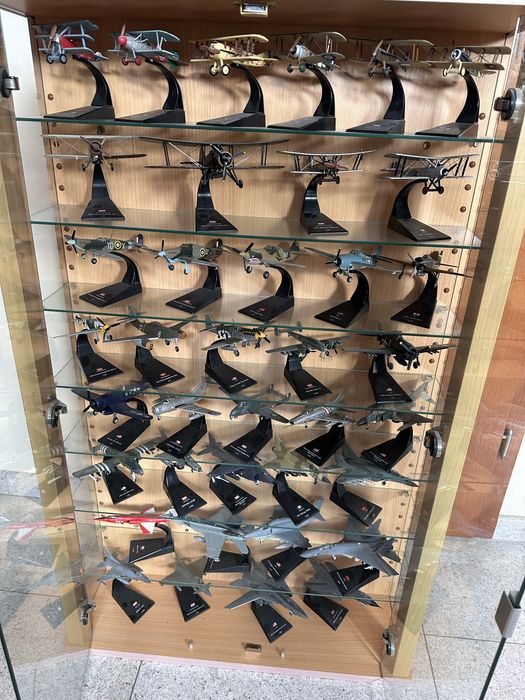 Gablota z samolotami dla kolekcjonerów WW1 - czasy obecne