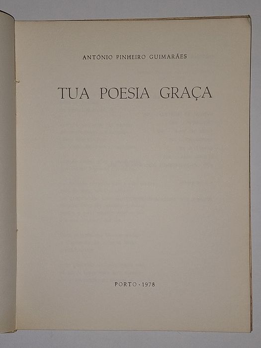 António Pinheiro Guimarães - Tua Poesia Graça
