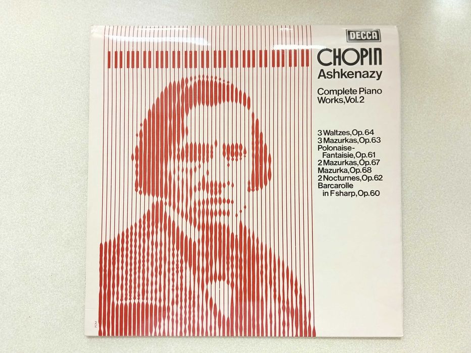 Vladimir Ashkenazy, DECCA, Fryderyk Chopin walce, mazurki, nocturny. Vinyl