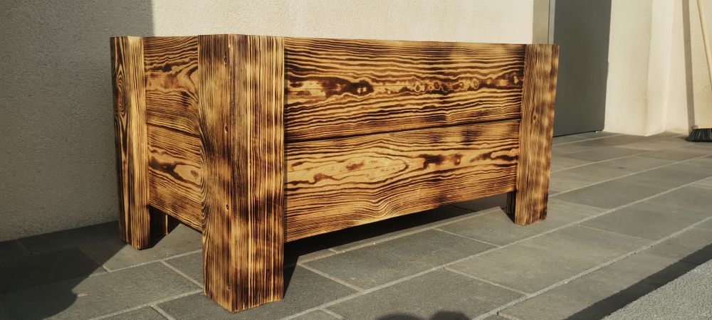 Donica drewniana, solidna, wytrzymała