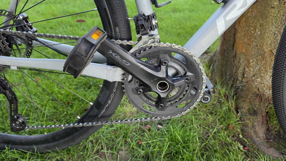 Rower Ridley Kanzo Alu gravel Shimano GRX karbon- uzywany, alestan bdb
