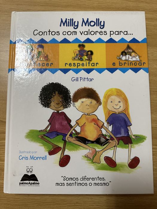 Livro infantil “contos com valores para…”