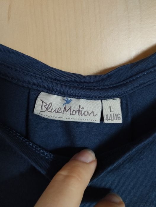 Blue Motion L 44/46 bluzka koszulka granatowa
