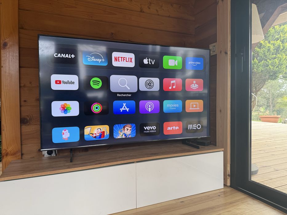 TV QLED Samsung 55 como nova