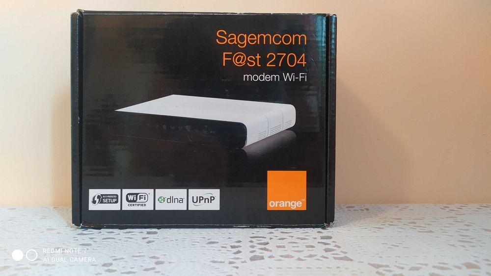 Modem WiFi Router SagemCom Fast 2704 ORANGE
