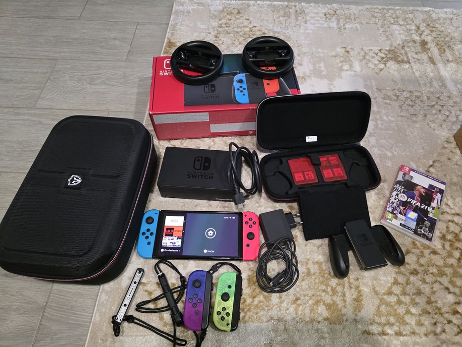 Nintendo switch oled  com garantia.