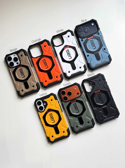 Чохол iPhone 16  Броньований чохол iPhone 17  MagSafe, UAG, асортимент