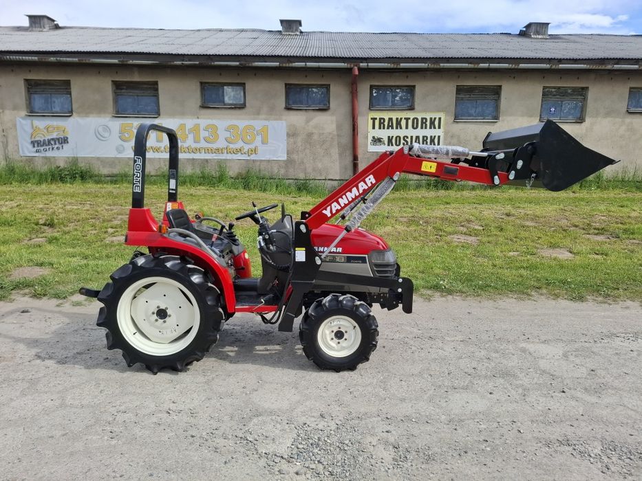 Traktorek japoński 4x4 Yanmar AF 18 z turem piękny stan wspomaganie rewers