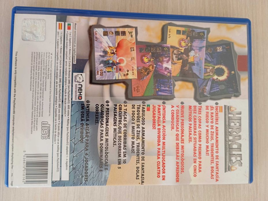 Jogo Playstation 2 : Heracles: Chariot Racing