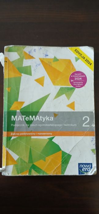 Matematyka 2 nowe wydanie 2024