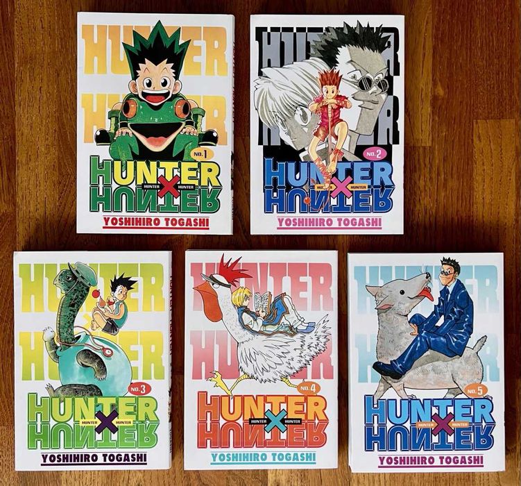 Manga Hunter X Hunter tomy 1-5