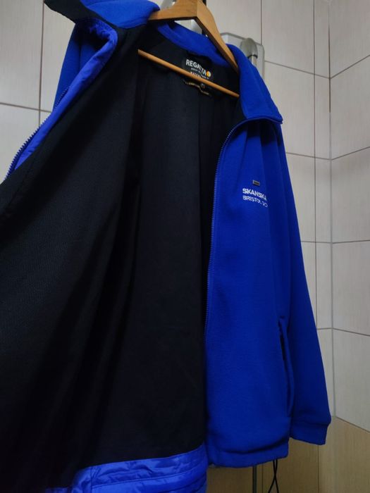 Polar męski Regata Outdoors L niebieski błękitny granatowy jasny rozsu